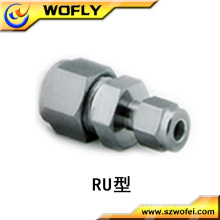 Racor reductor de acero inoxidable conector hembra conector hembra